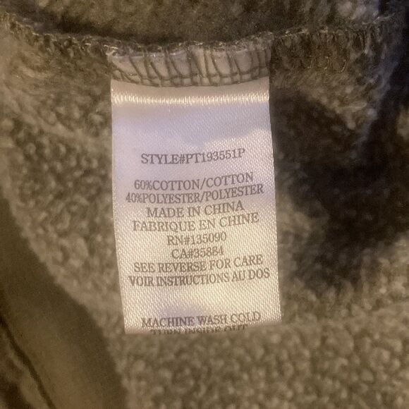 Peloton Half Zip Hooded Green Sweatshirt - Small - Picture 6 of 6